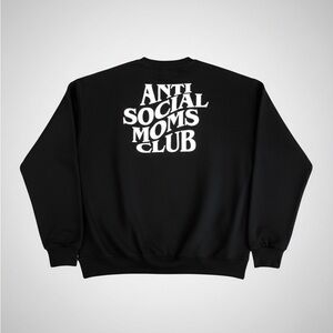 Anti Social Moms Club Crew Neck